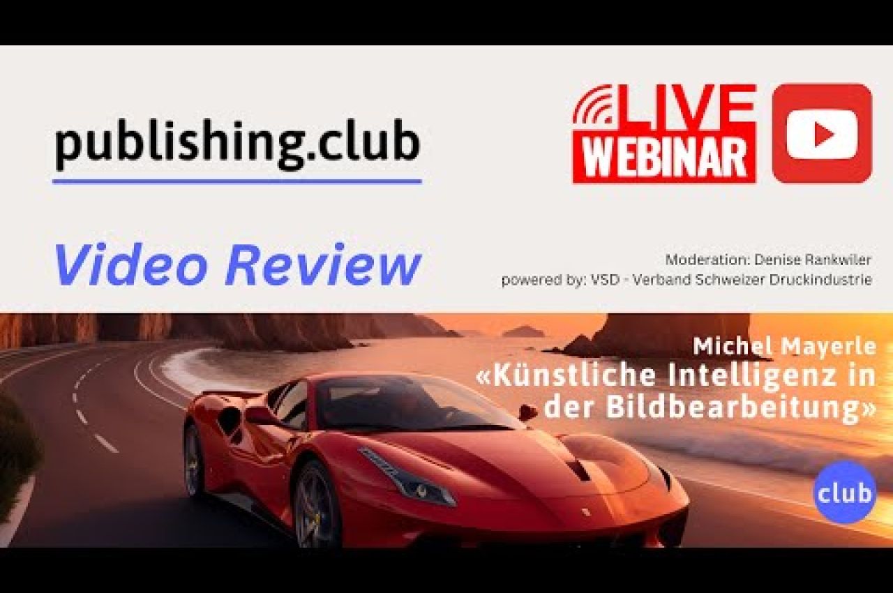 Michel Mayerle: «Künstliche Intelligenz in der Bildbearbeitung»