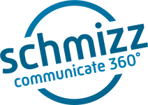 Logo schmizz communicate 360°